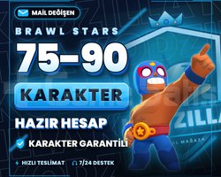 75-90 KARAKTER GARANTİ | MAİL DEĞİŞEN