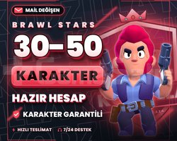 30-50 KARAKTER GARANTİ | MAİL DEĞİŞEN