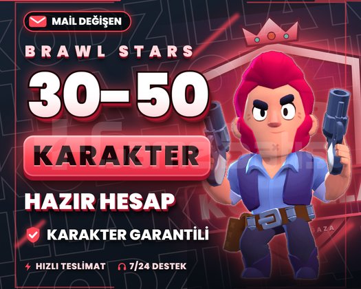 30-50 KARAKTER GARANTİ | MAİL DEĞİŞEN