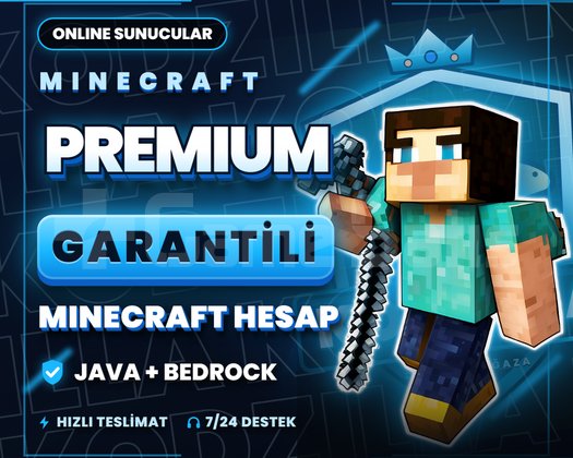 MINECRAFT PREMIUM + GARANTİ