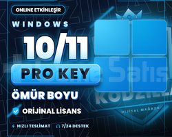 WINDOWS 10/11 PRO LİSANS KEY