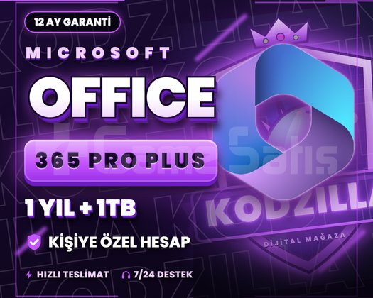 OFFICE 365 PRO PLUS | 1 YIL + 1TB
