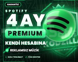SPOTIFY PREMIUM 4 AY | KENDİ HESABINIZA