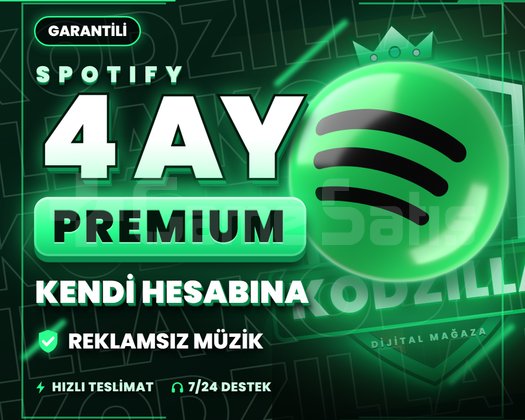 SPOTIFY PREMIUM 4 AY | KENDİ HESABINIZA