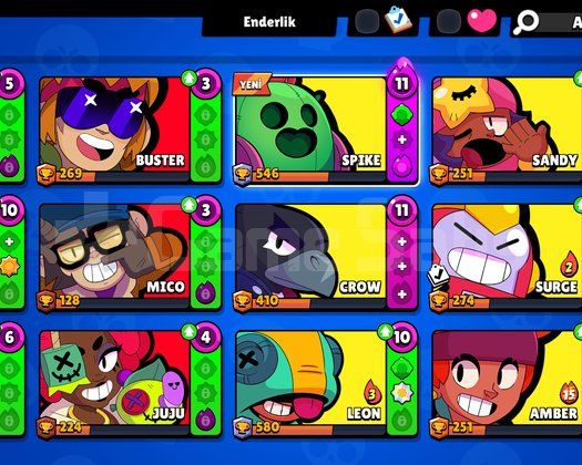 Brawl stars hesap