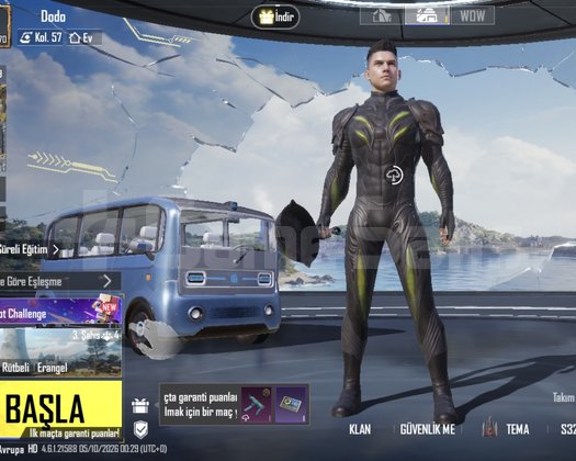 Pubg Mobile destansı gösterişli hesap