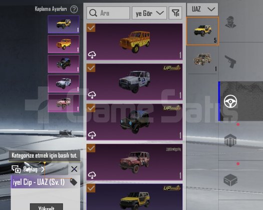 Pubg Mobile destansı gösterişli hesap