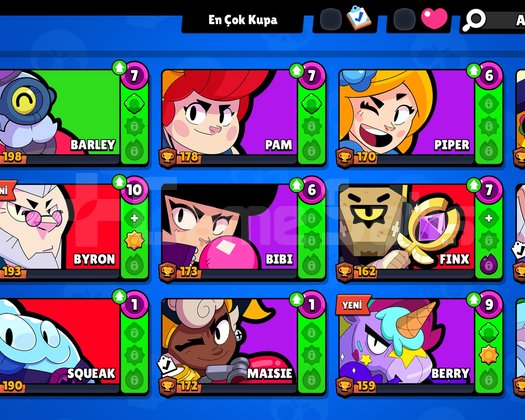 Brawl stars hesabı