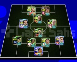 KG 3258 4 BOMBACI+BALE+ROONEY+MÜLLER+NES