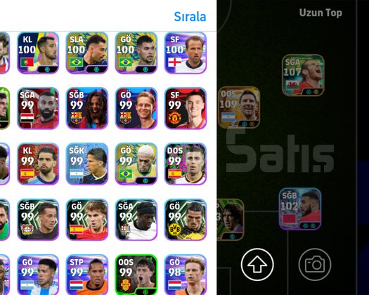 109luk Messi 107lik Bale