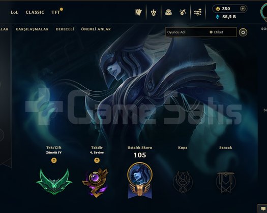 EUW HANDMADE EMERALD 4/63WR/55K MAVİ ÖZ/