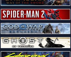 Onimusha +Spider 2+RAGN. +Tsushima+Cyber