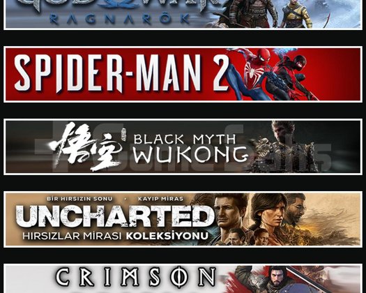 Ragnarök +Spider 2+Wukong +UNC. +Crimson