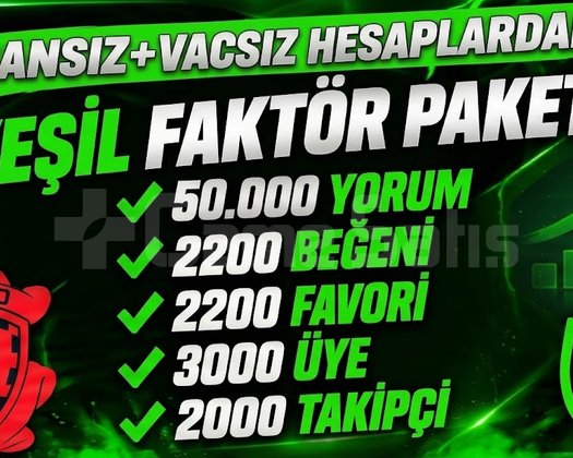 YEŞİL FAKTÖR + CS2