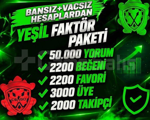 YEŞİL FAKTÖR + CS2