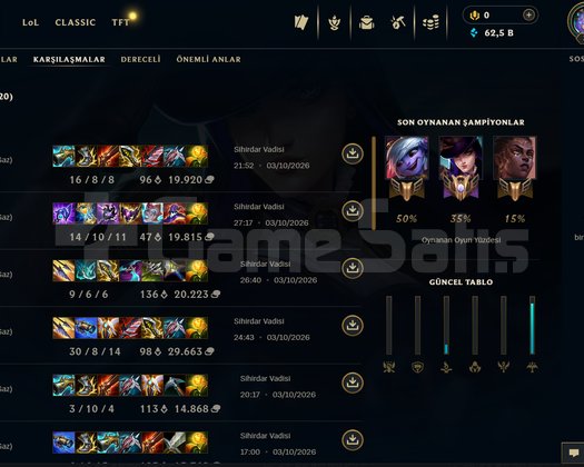 TR - İLK MAİL TESLİM - UNRANKED +30 LVL