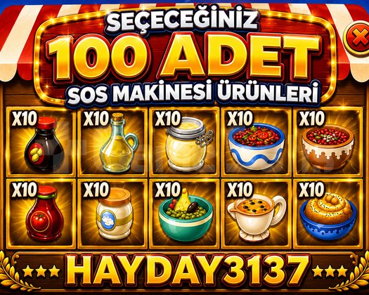 SOS MAKİNESİ ÜRÜNLERİ