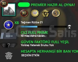 Premier Hazır CS2 Prime Yeşil Faktör