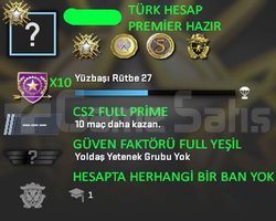TR HESAP CS2 Prime Yeşil Faktör