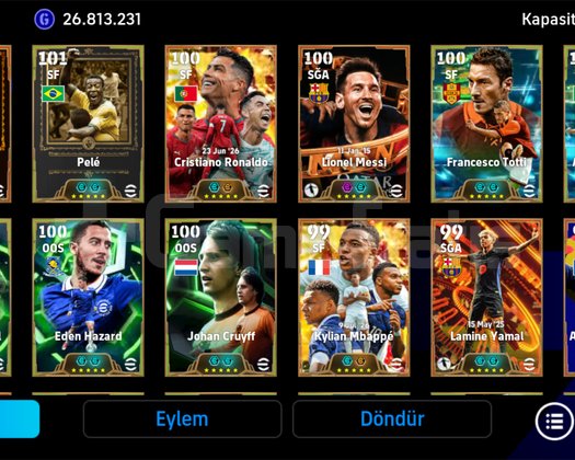 E football full hesap