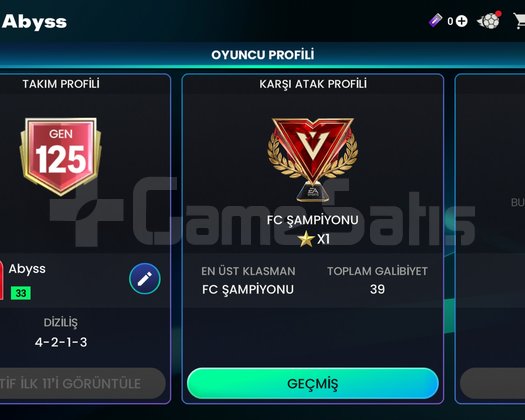 125GEN Hesap+30.000Cevher Pazarliğa Açık