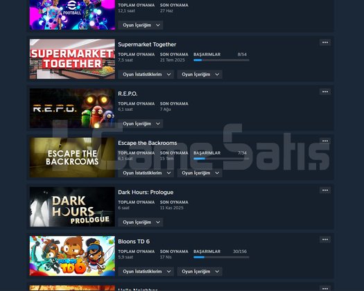 6 Senelik Mükemmel Steam Hesabı
