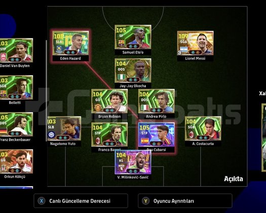 eFootball ve Gamepass Üyelikli Hesap