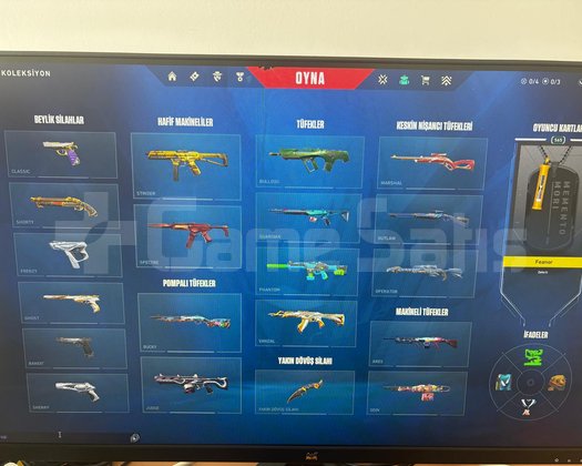 VALORANT SATILIK HESAP TR