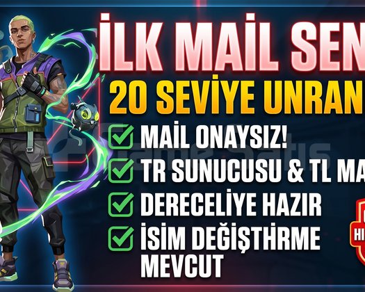MAİL SİZİN! 20 Seviye Unranked Valorant