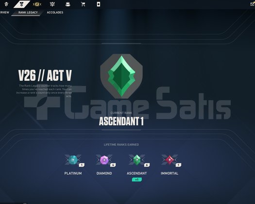 IMMORTAL 1 PEAK ÇOK SAYIDA PREMIUM SKIN