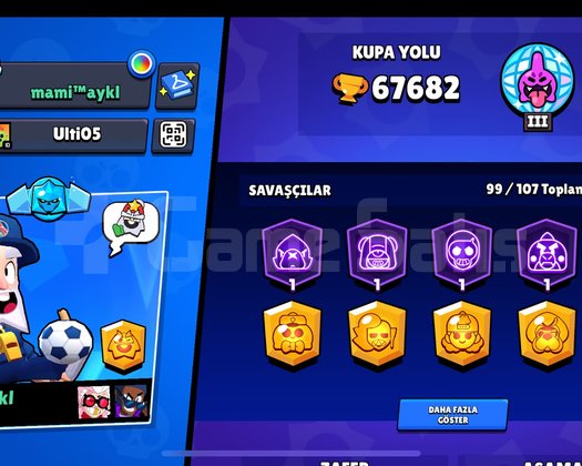 ARADIĞINIZ BRAWL STARS HESABI
