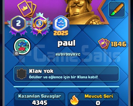 Mail değişenli 30 evrim 1846 level