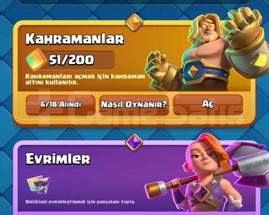Mail değişenli 30 evrim 1846 level