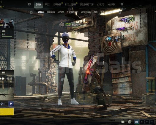 10 yükseltilebilirli 3 max PUBG hesabı