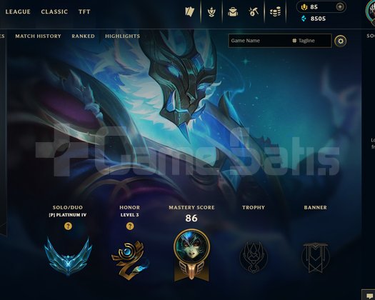 TR Plat 4 3 win 1 lose 30 lp alan hesap
