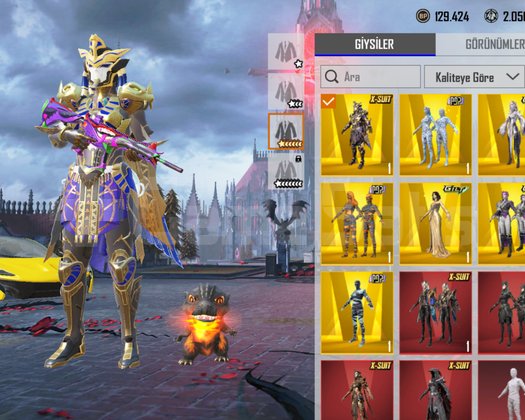 7 SEVİYE X SUIT 3 ADET FULL M4 DOLU ACC!