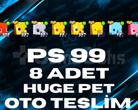 PS 99 8 ADET HUGE PET