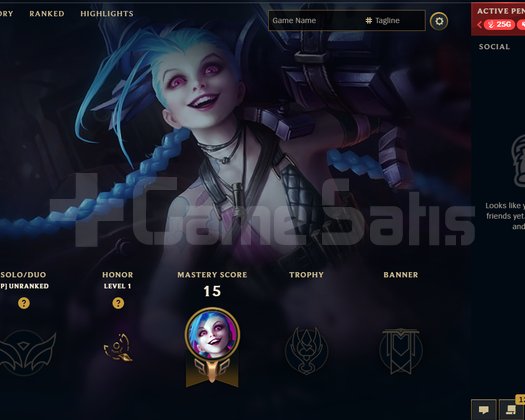 EUW UNRANKED HESAP
