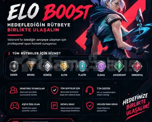 Her Rank İçin Boost !