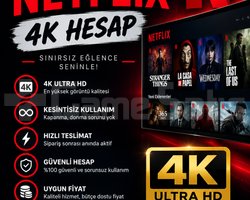 30 GÜNLÜK | KAPANMAYAN NETFLİX 4K