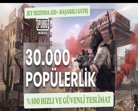 30 K POPÜLERLİK GÜVENLİ TESLİMAT