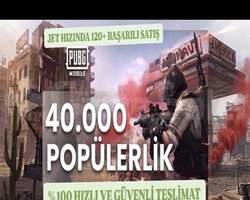 40 K POPÜLERLİK GÜVENLİ TESLİMAT