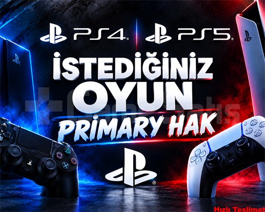İSTEDİĞİNİZ OYUN PRİMARY HAK +GARANTİ