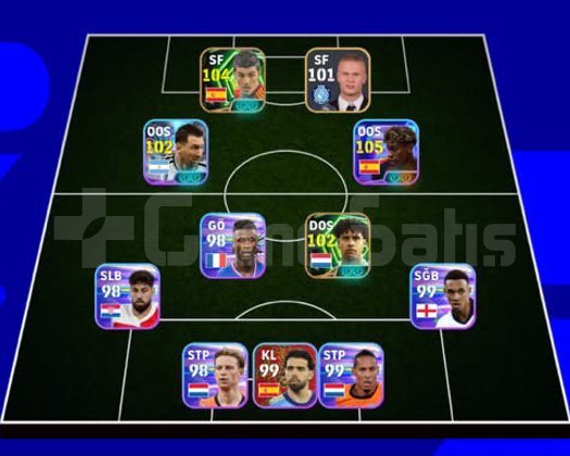 105 lamine yamal 104 suarez bombacı