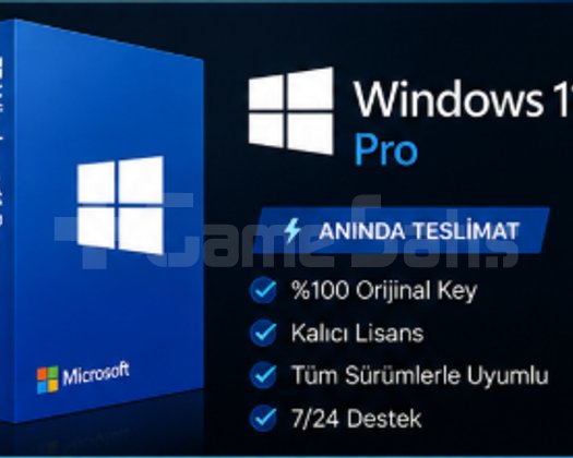 Windows 11 Pro Key -Garantili OTOTESLİM