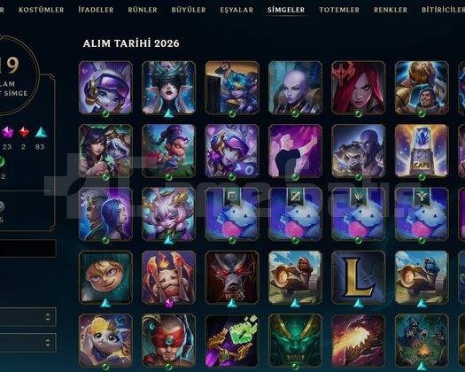 TR & 843 LVL & 1226 KOSTÜM & 658 RENK
