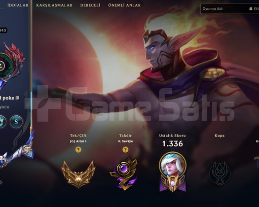 TR & 843 LVL & 1226 KOSTÜM & 658 RENK
