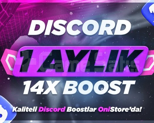 Discord 14X Boost Anında