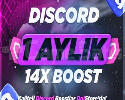 Discord 14X Boost Anında