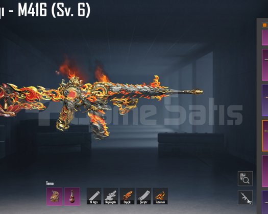 KIZIL GÖKBIÇAĞI 6 SV + HACKET SETLİ